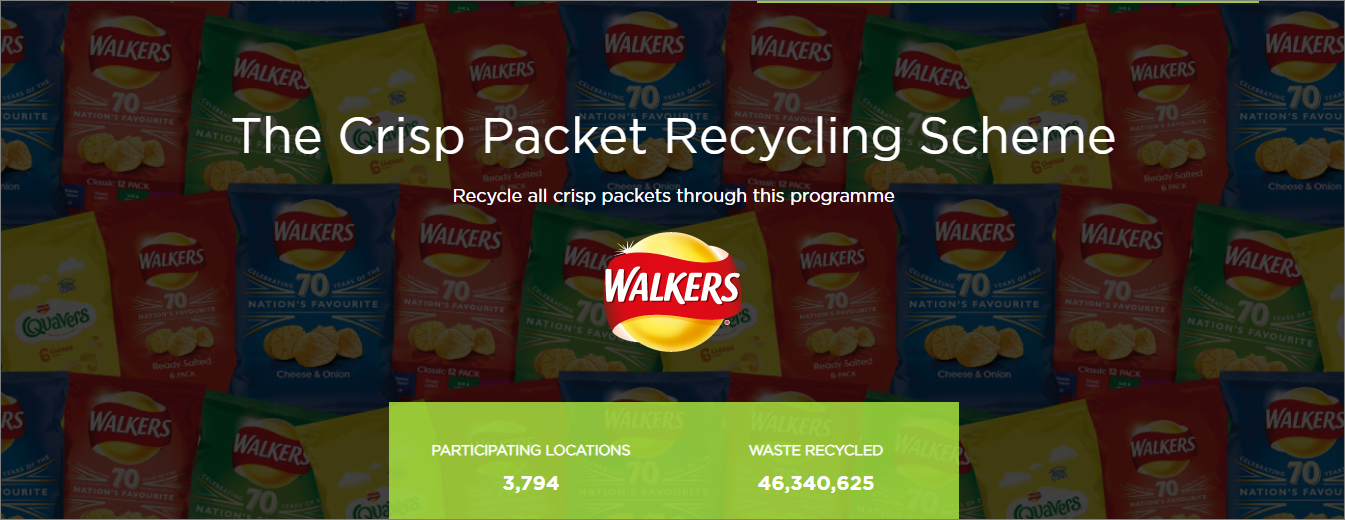 Earn Rewards by Recycling Crisp Packets with Walkers and TerraCycle