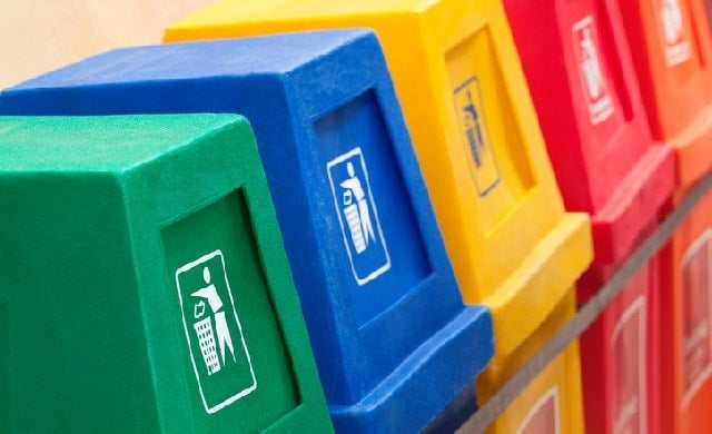 Langton Road Car Park Recycling Bank - Blandford
