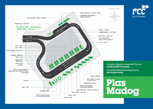 Plas Madoc Recycling Centre Site Layout