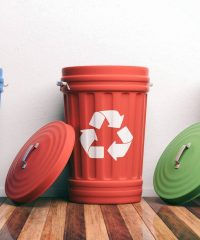 Turberville Court Car Park Recycling Bank